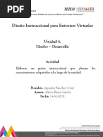 DISEÑO-PLANEACIÓN - Mtro. Agustín Sánchez Cruz