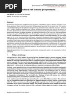 Managing Geotechnical Risk in Multi-Pit Operations