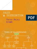 Sales & Distribution (A Brief Review) by Paras Bajaj