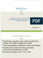 Kalkulus 1 - 01 Sistem Bilangan Riil