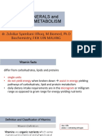 Metabolisme Vitamin, Mineral, Xenobiotic - DR - Zul - Rev