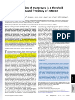 Cavanaugh Et Al 2014 - Poleward Expansion of Mangroves Is A Threhold Response of Extreme Cold Events