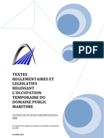 Textes Occupation Temporaire DPM