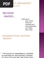 Decision Making Proccess.