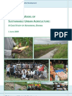 Towards A Model of Sustainable Urban Agriculture: A Case Study of Ashaiman, Accra