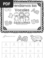 PR 01 Cuadernillo de Vocales Material Diverso PDF