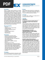 Xypex Grouped Product Technical Datasheets