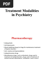 Treatments in Psychiatry