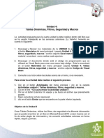 Unidad 4 Tablas Dinamicas Filtros Seguri PDF