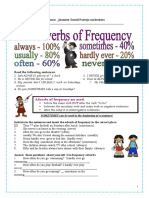 Frequency Adverbs Fun Activities Games - 612