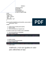 Ejercicios Javascript