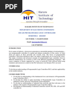 Programmable Logic Controllers (PLC) EEE220 PDF