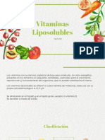 Vitaminas Liposolubles