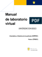 Práctica de Laboratorio 8 CDP501 FIS521 - Momento de Inercia