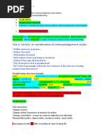 Rainbow of In-Text Citation