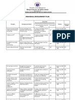 L2A1 Individual Development Plan Template