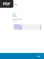 Node Upgrade Guide: Isilon NL400
