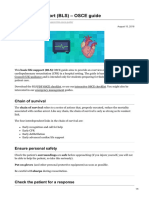 Basic Life Support BLS OSCE Guide