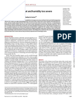 The Emergence of Heat and Humidity Too Severe For Human Tolerance PDF