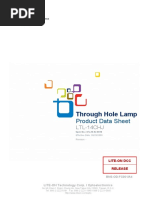 Through Hole Lamp: Product Data Sheet