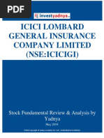 ICICI Lombard General Insurance - Company Analysis