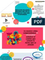 Charla Educación Inclusiva Maestros Que Ven La Diferencia Como Una Oportunidad para Todos 08 09 2020 PDF