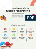 Alteraciones de La Función Respiratoria