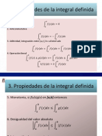 Propiedades de La Integral Definida