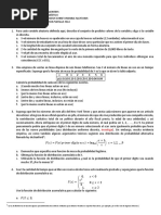 Ejercicios Sobre Variable Aleatoria PDF