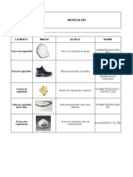 MT-SST-002 Matriz Por Cargo de EPP