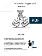 Microeconomics: Supply and Demand