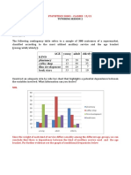 Exercise 1: Statistiscs 30001 - Classes 15/21