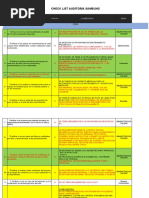 CHECK LIST AUDITORIA 5 S