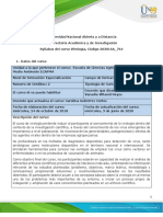 Syllabus Del Curso Virología PDF