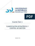 Examen Ítem 1 Planificación Estratégica PDF