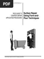 ACI RAP-4 - Surface Repair Using Form-and-Pour Techniques - 2011