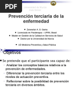 Prevencion Terciaria de La Enfermedad