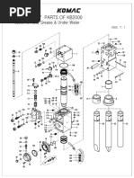 Martillo Komac KB2000 Parts Manual PDF