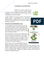 La Responasbilidad Social Empresarial 1. Introducción: Dra. María Luz Yarasca Matta