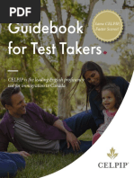 Guidebook CELPIP Test Takers 6 1 PDF