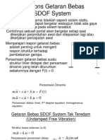 SDOF2 Respons Getaran Bebas PDF