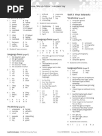 Idoc - Pub - New English Plus 1 Full Workbook Answer Key1 PDF