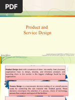 Product and Service Design: Lesson