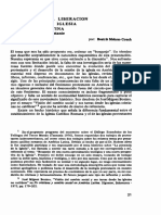 Teologia D Ela Liberacion y Mision de La Liglesia en AL Protestante