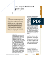 Process Design of The Phola Coal Preparation Plant: by G.M. Cresswell