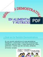 Sesion Demostrativa