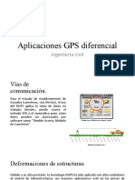 Aplicaciones GPS Diferencial