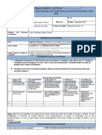 Bitacora Ppe 5 Actividad. La Rueda de La Vida