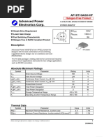 Advanced Power Electronics Corp.: AP18T10AGH-HF