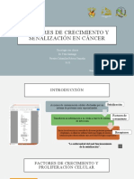 Factores de Crecimiento y Señalización en Cáncer